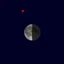 Close Approach of Mars and Moon at 2 November 2026 
