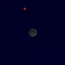 Close approach of Mercury and Moon on 12 October 2026