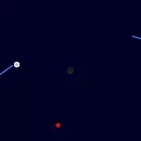 Close approach of Venus and Moon on 3 June 2027