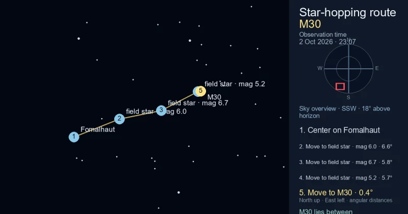 Finder Chart for M30