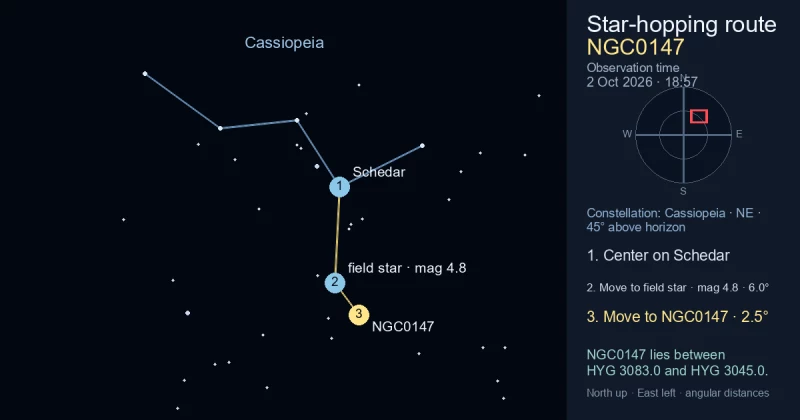Finder Chart for NGC0147