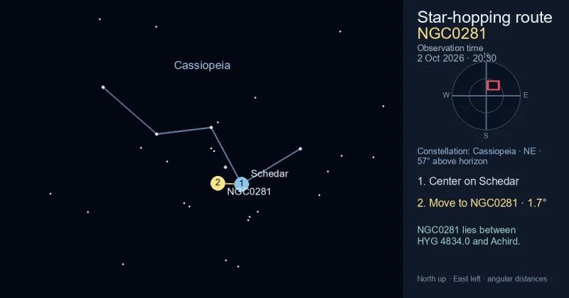 Finder Chart for NGC0281