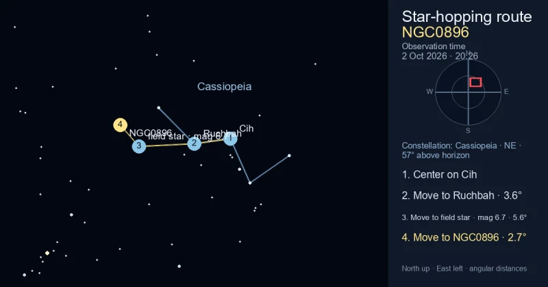Finder Chart for NGC0896