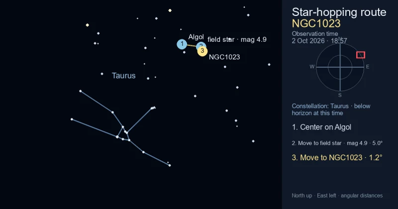 Finder Chart for NGC1023