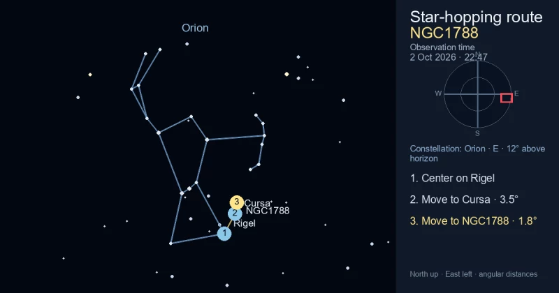 Finder Chart for NGC1788
