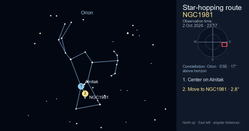 Finder Chart for NGC1981