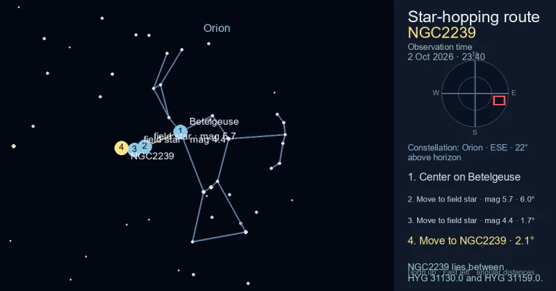 Finder Chart for NGC2239